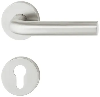 Set mânere pentru uși, inox, Startec, PDH3101, rozetă