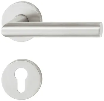 Set mânere de uşă, inox, Startec, PDH3103