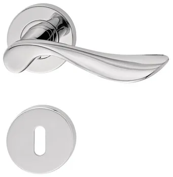 Set mânere de uşă, inox, Startec, model PDH4179, rozetă