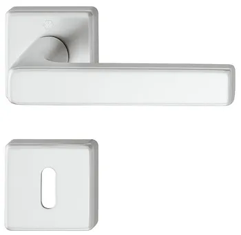 Set mânere pentru uși, Aluminiu Hoppe, Dallas