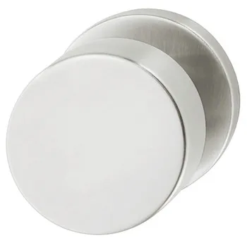 Mâner rotund ușă, inox, Startec, mâner rotund plat