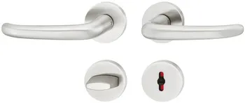Set mânere pentru uși, Inox, FSB, ASL® model 12 1023