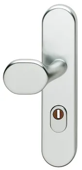 Semi-set, Aluminiu, Hoppe, 86G/3332ZA-3 categorie de rezistență la impact 1, cu capac butuc
