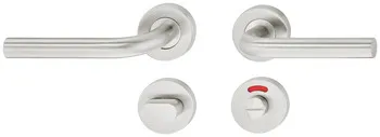 Set mânere de uşă, Inox, Startec, model LDH 2172