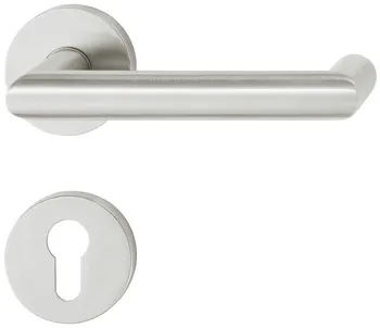 Set mânere de uşă, Inox, Startec, PDH4106, șild