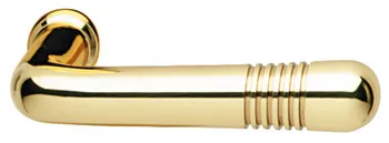 Mâner tip pârghie, alamă, Bisschop, cu ax 8 mm
