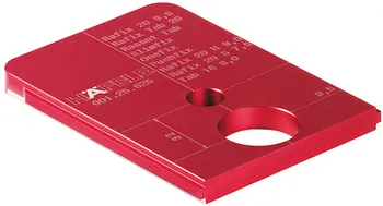 Burghiu, Häfele Red Jig, pentru conectori și şir de găuri