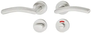Set mânere de uşă, Inox, Startec, model LDH 2184