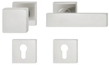 Set mânere de uşă, Inox, Startec, model LDH 2187