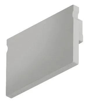 Capac pt capat prof aluminiu, Gri
