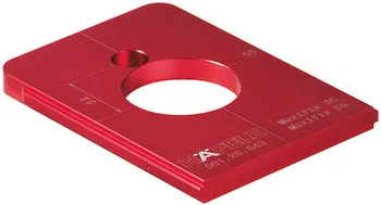 Şablon pentru găurire, Pentru conectori și şir de găuri, Red Jig