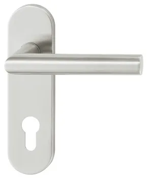 Set mânere de uşă, inox, Startec, PDH4103, șild scurt