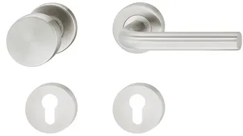 Set mânere de uşă, Inox, Startec, model LDH 2172