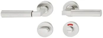 Set mânere de uşă, Inox, Startec, model LDH 2180