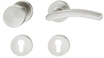 Set mânere de uşă, Inox, Startec, model LDH 2184