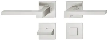 Set mânere de uşă, Inox, Startec, model LDH 2196