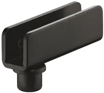 balama usa sticla,110 gr,otel,negru mat