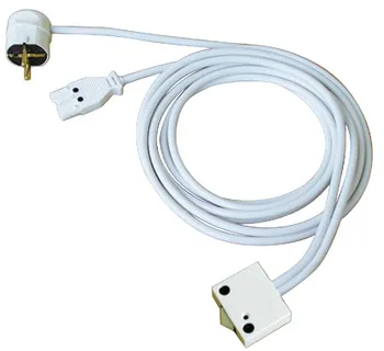 Conductor de alimentare cu întrerupător universal, SV6, cu ștecher conector și ștecher Schuko