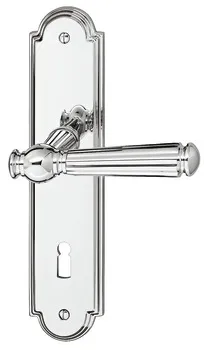 Set mânere de uşă, alamă, Jatec, Sanssouci S 949/990