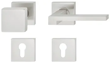 Set mânere de uşă, Inox, Startec, model LDH 2196
