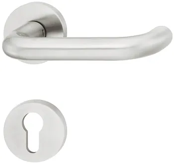 Set mânere pentru uși, Inox, FSB, ASL® model 12 1070