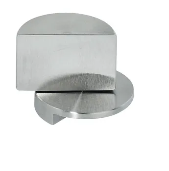 Balama pivot pentru ușă de sticlă, unghi de deschidere 210°, inox, exterior, pentru construcţii din