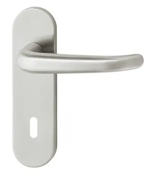 Set mânere de uşă, inox, Startec, PDH4104, șild scurt