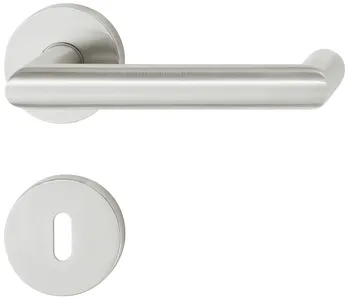 Set mânere de uşă, Inox, Startec, PDH4106, șild