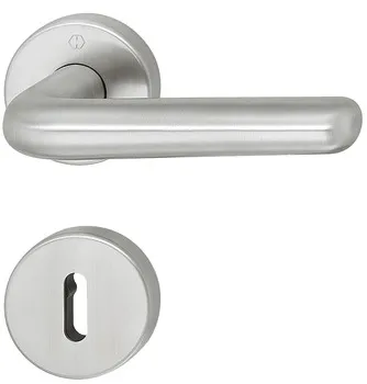 Set mânere de uşă, inox, Hoppe, Helsingborg E1730Z/17KVS