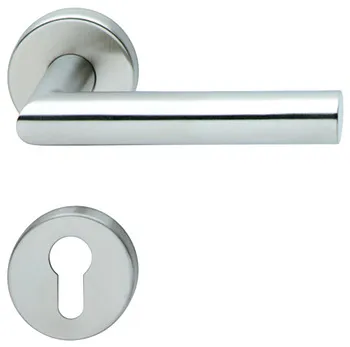 Semi-set, Inox, Hoppe, Amsterdam E1400Z/42/42S categorie de rezistență la impact 1 (clasa de protecț