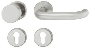 Set mânere de uşă, inox, Hoppe, Paris E138F/42/42KVS