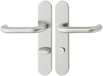 Set mânere de uşă, Inox, Startec, PDH4102