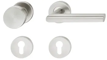 Set mânere de uşă, Inox, Startec, model LDH 2188