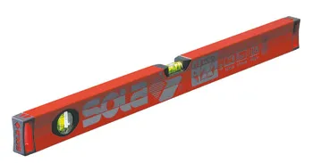 Nivelă cu bulă, Sola Big X, aluminiu, cu 2 sau 3 fiole incasabile