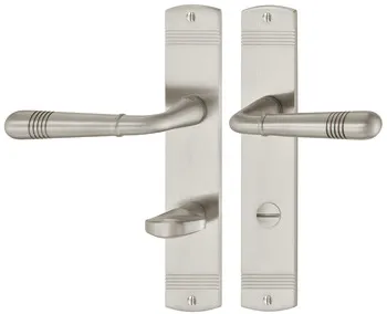 Set mânere de uşă, alamă, Jatec, Montparnasse S 416/354