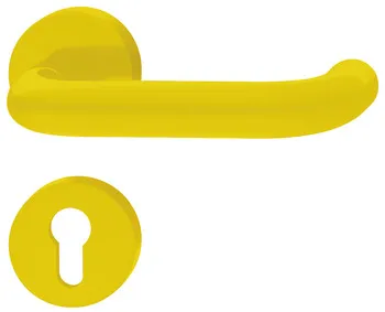Set mânere de uşă, poliamidă, Hewi, 111.R01.230