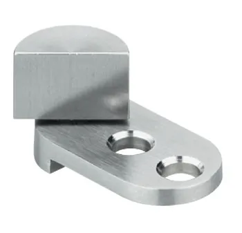 Balama pivot pentru ușă de sticlă, unghi de deschidere 210°, inox, exterior, pentru construcții din