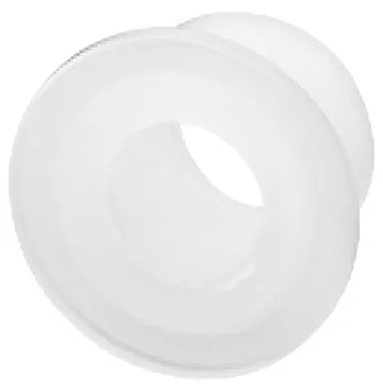 Inel distanțier din plastic Häfele , utilizat pentru fixarea mânerelor pe ușile din sticlă