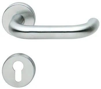Semi-set, Inox, Hoppe, Paris E138Z/42/42S categorie de rezistență la impact 1 (clasa de protecție 2)