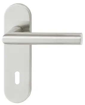 Set mânere de uşă, inox, Startec, PDH4103, șild scurt