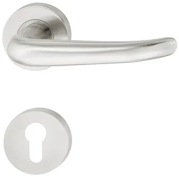 Set mânere de uşă, Inox, Startec, model LDH 2176