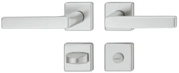 Set mânere pentru uși, Aluminiu Hoppe, Dallas