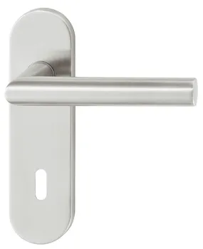 Set mânere pentru uși, inox, Startec, PDH3103, șild scurt
