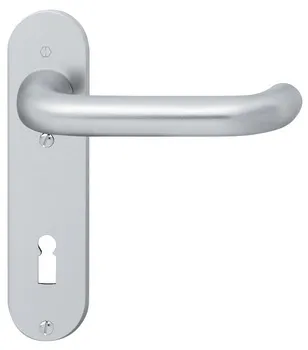 Set mânere de uşă, aluminiu, Hoppe, Paris 138L/300K