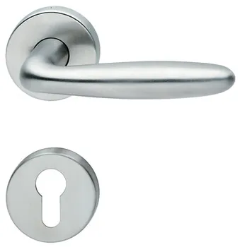 Semi-set, Inox, Hoppe, Verona E1800Z/42/42S categorie de rezistență la impact 1 (clasa de protecție
