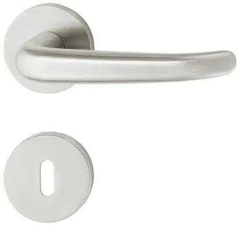 Set mânere de uşă, inox, Startec, PDH4104, șild