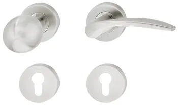 Set mânere de uşă, Inox, Startec, model LDH 2169