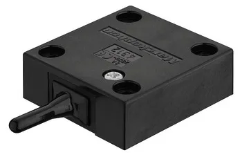 Comutator contact uşă, cu buton de comandă lung pentru Tubos 5049, bec de 230 V