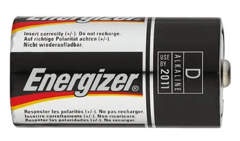 Baterii, Cu mangan alcalin, 1,5 V, Mono, D, LR20