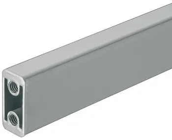 Bară transversală, Tavoflex, alb aluminiu, RAL 9006